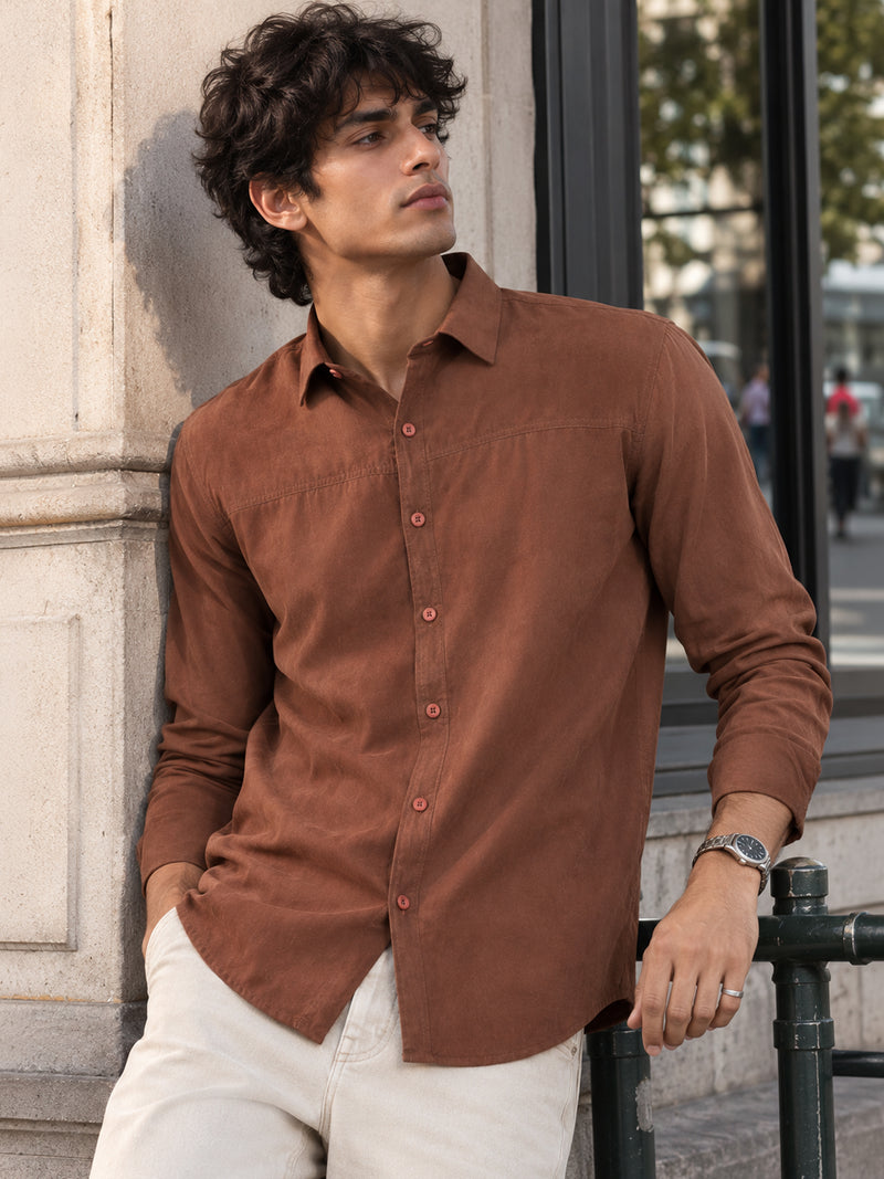 Solid Regular Fit Shirt