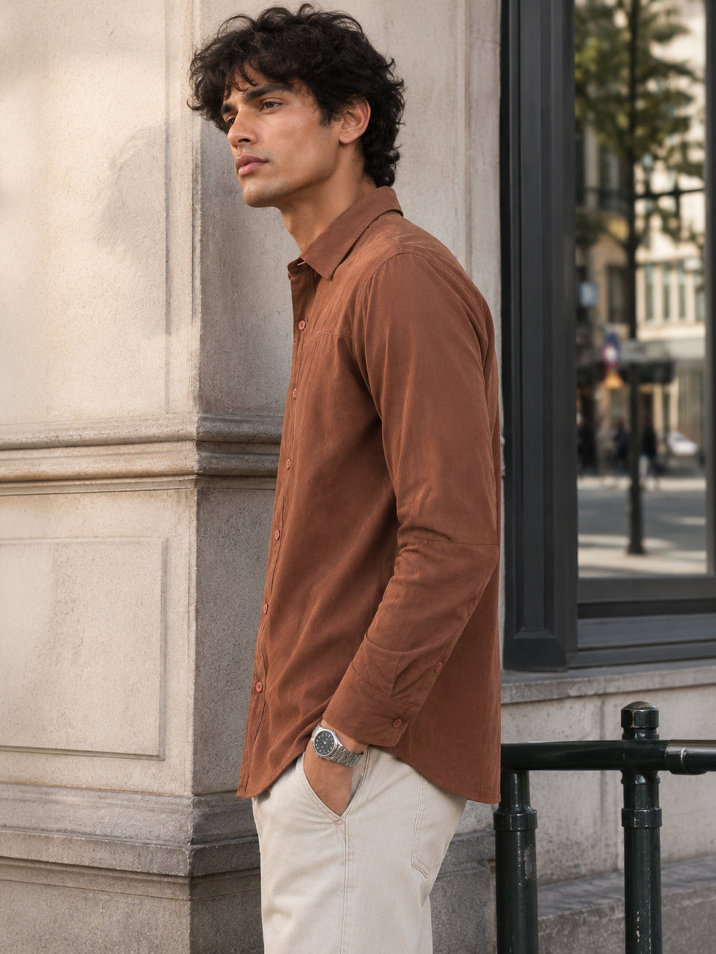 Solid Regular Fit Shirt