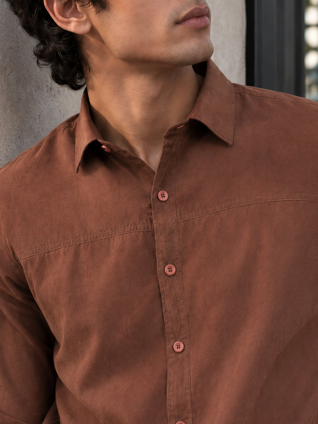 Solid Regular Fit Shirt