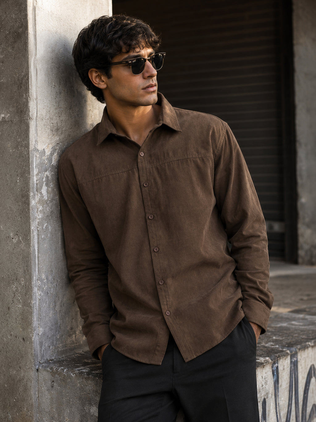 Solid Regular Fit Shirt