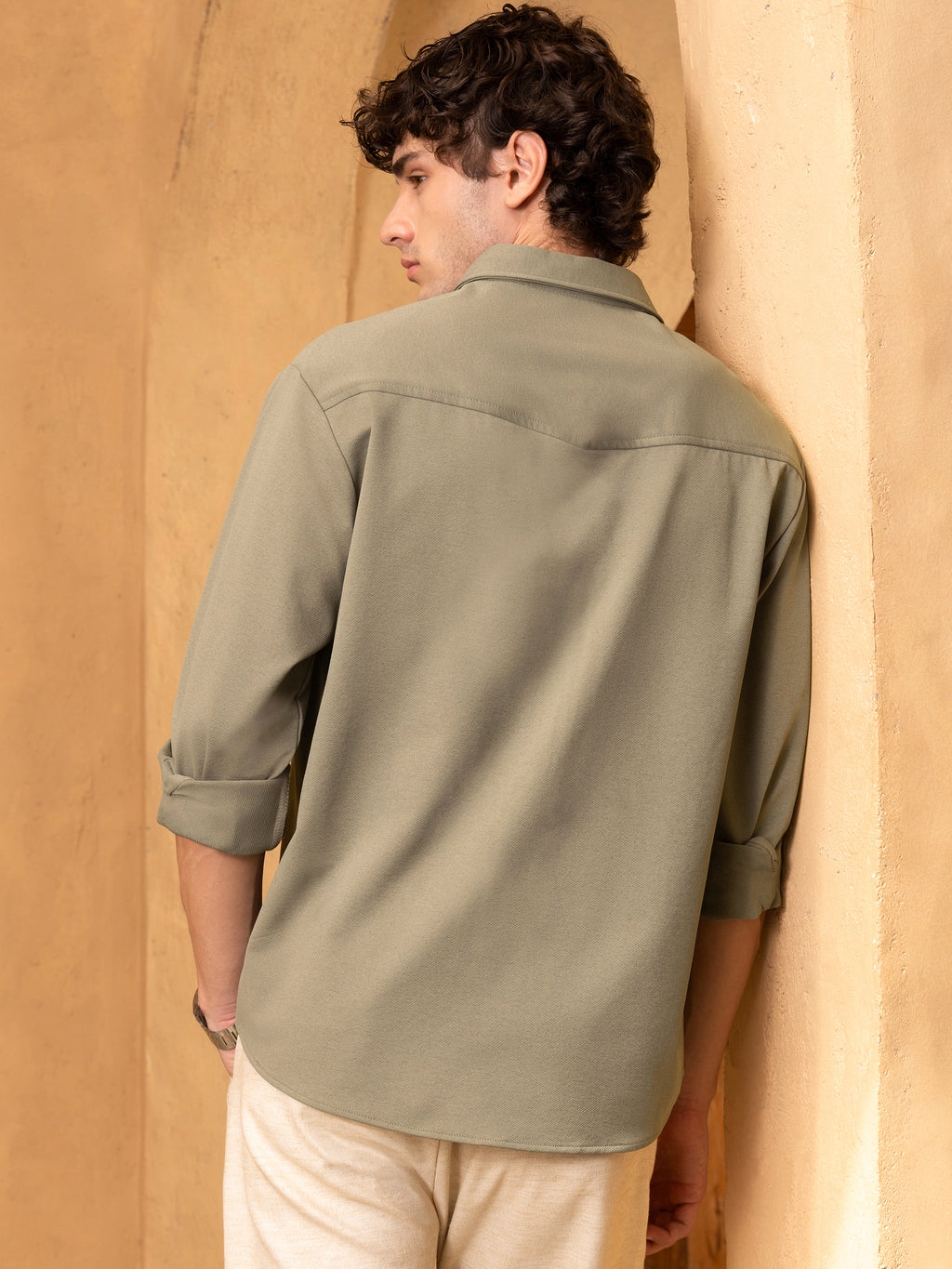 Plain Regular Fit Shirt