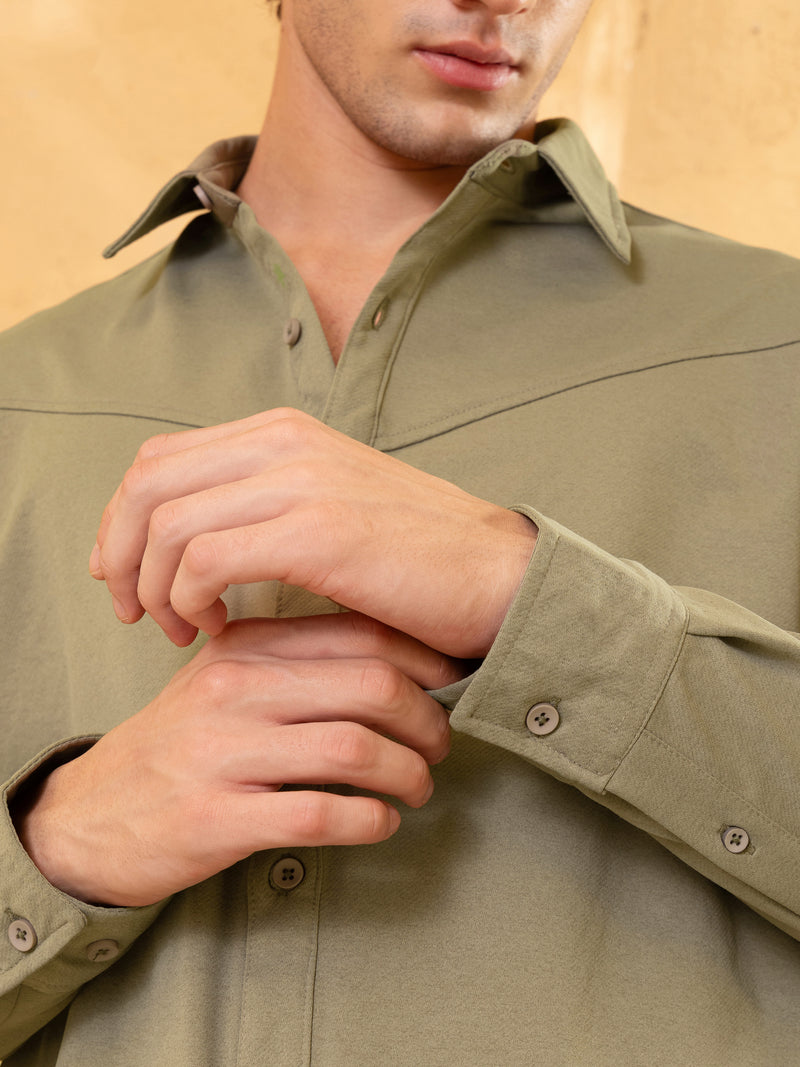 Plain Regular Fit Shirt