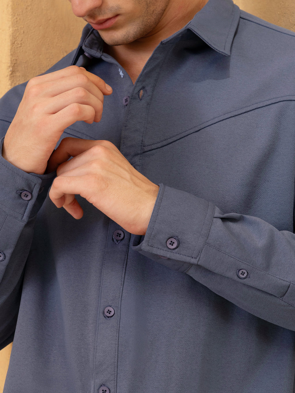 Plain Regular Fit Shirt