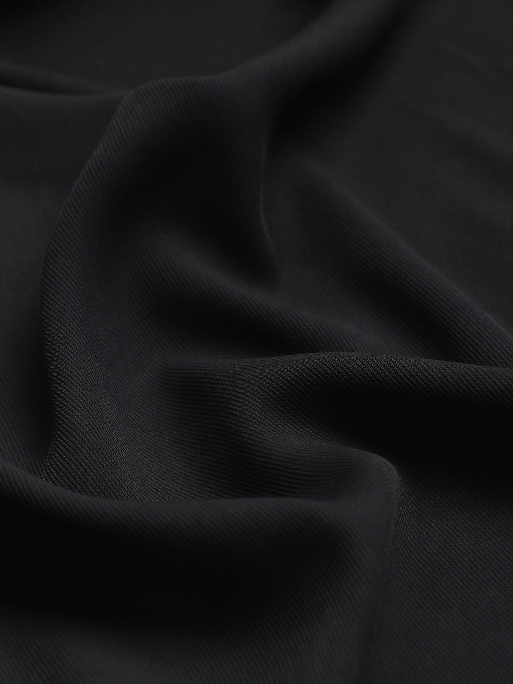 CAHOOT Black Solid Casual Shirt With Single Patch Pocket - view 7