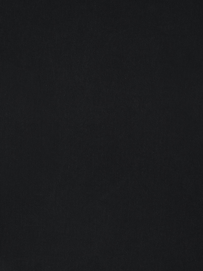 CAHOOT Black Solid Casual Shirt With Single Patch Pocket - view 8