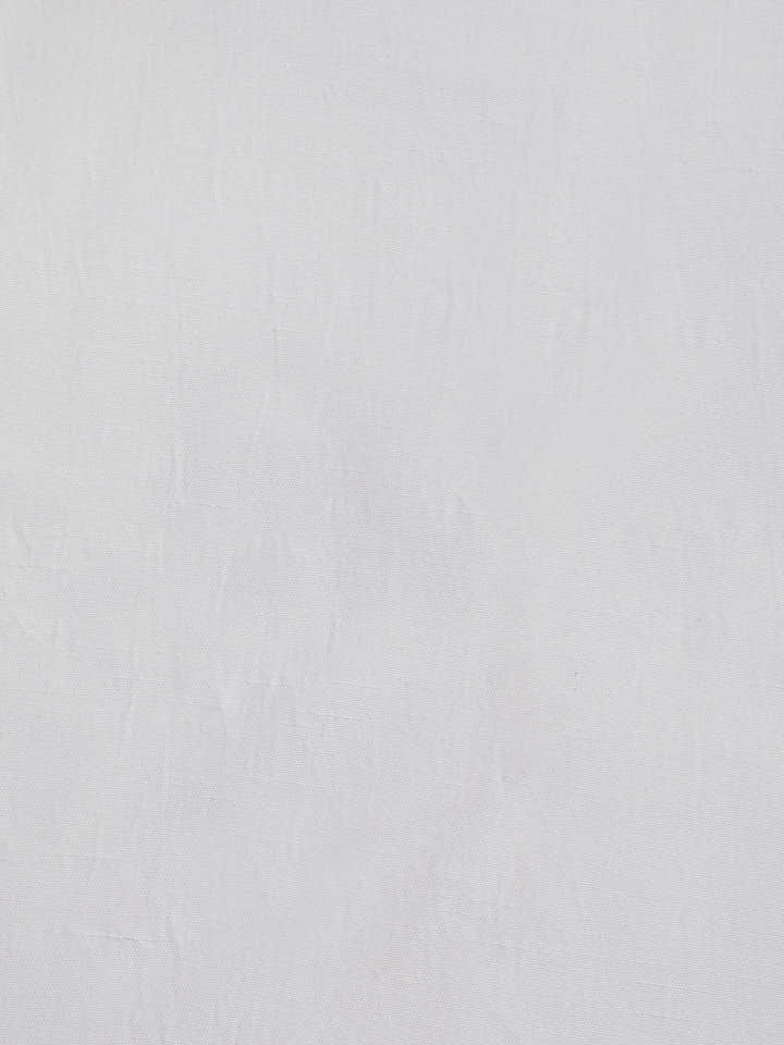 CAHOOT White Solid Oversized Fit Shirt With Utility Pockets - view 8