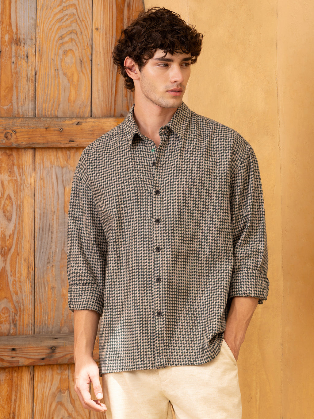 Yarn Dyed Stripes Regular Fit Shirt