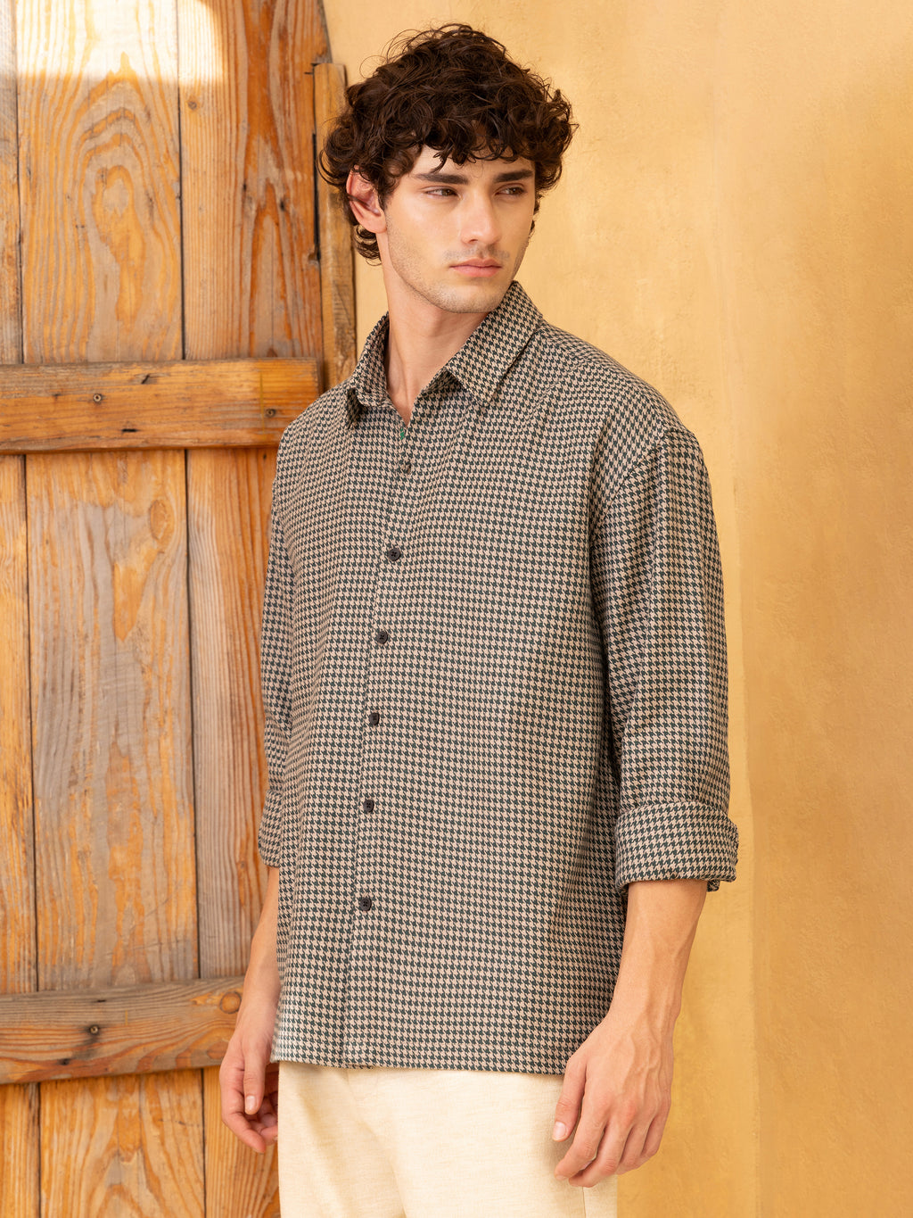 Yarn Dyed Stripes Regular Fit Shirt