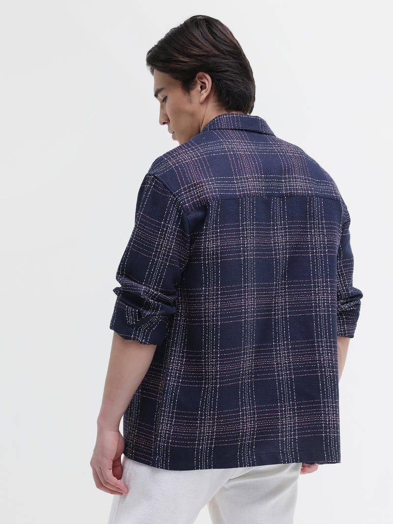 Yarn Dyed checks Regular Fit Shirt