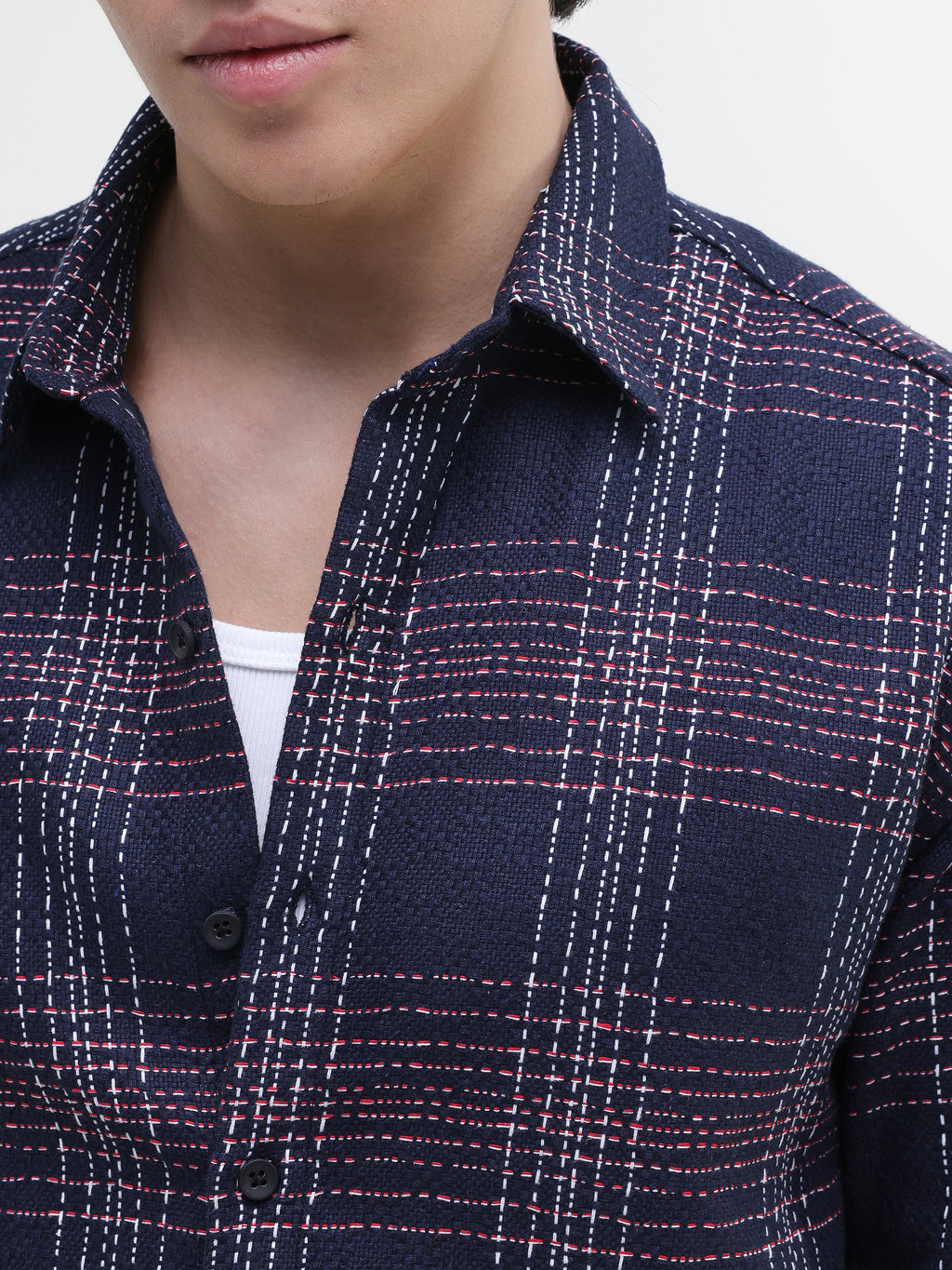 Yarn Dyed checks Regular Fit Shirt