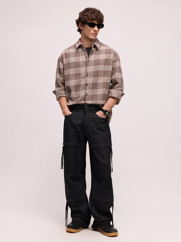 Men's Yarn Dyed Checks Relaxed Fit Shirt