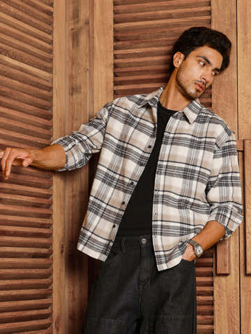 Checked Relaxed Fit Shirt