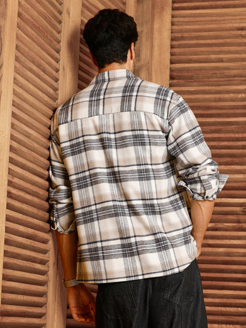 CAHOOT Men's Multicolour Checks Shirt - view 4