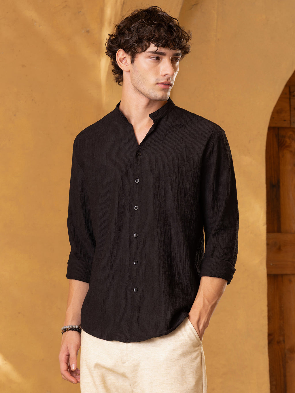 Structure Regular Fit Shirt