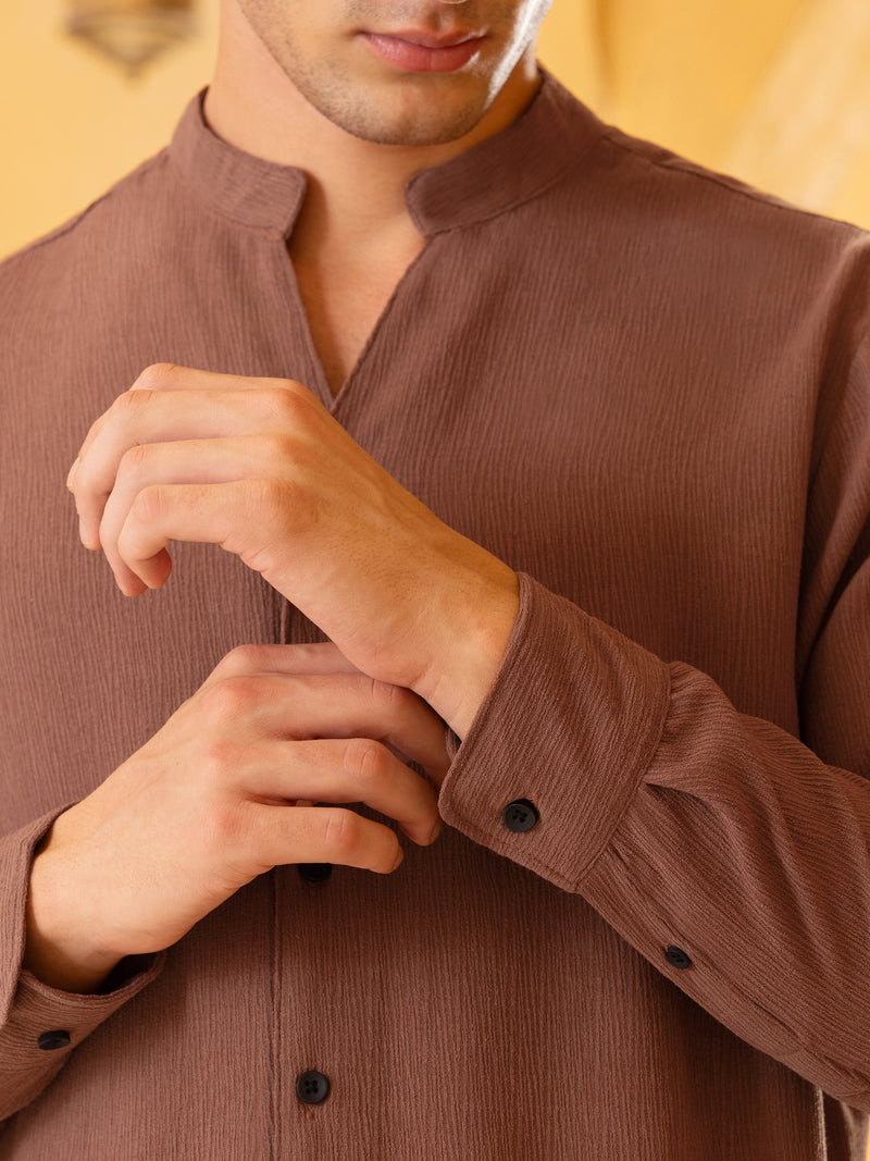 Structure Regular Fit Shirt
