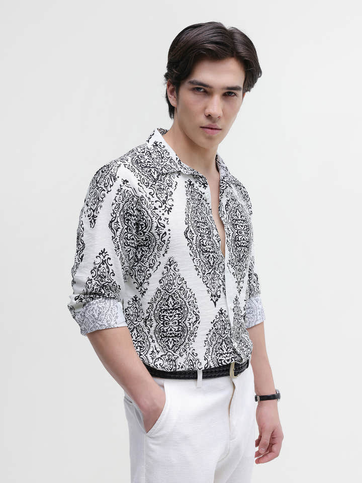 All Over Print Regular Fit Shirt