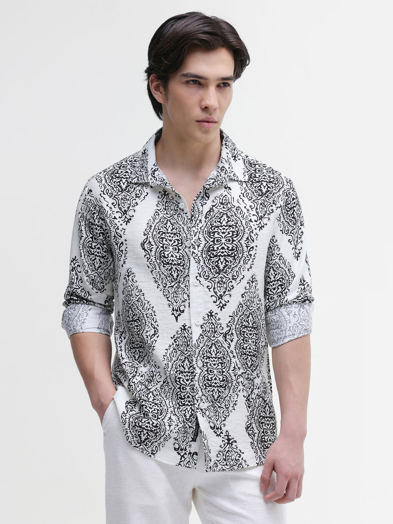 All Over Print Regular Fit Shirt