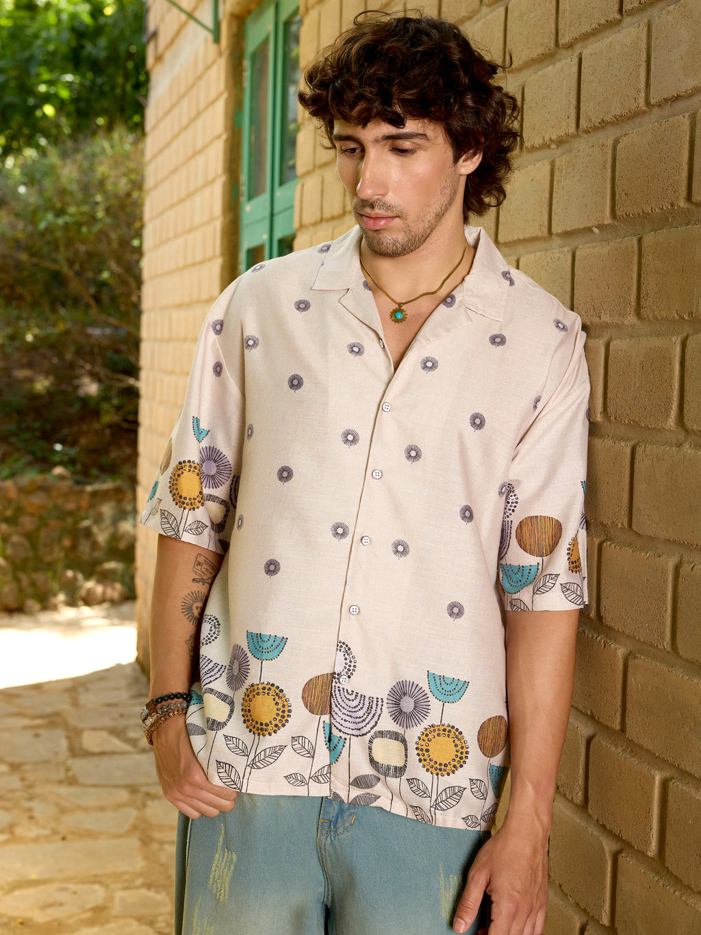 CAHOOT Men's Multicolour Printed Shirt - view 2