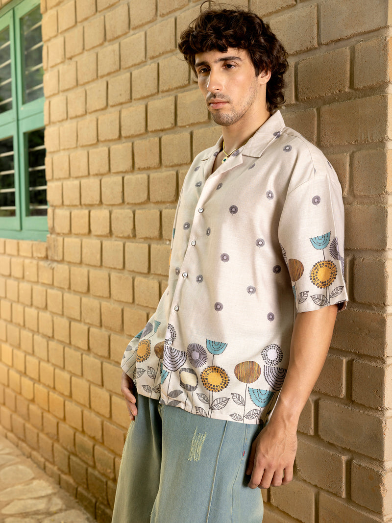 CAHOOT Men's Multicolour Printed Shirt - view 3