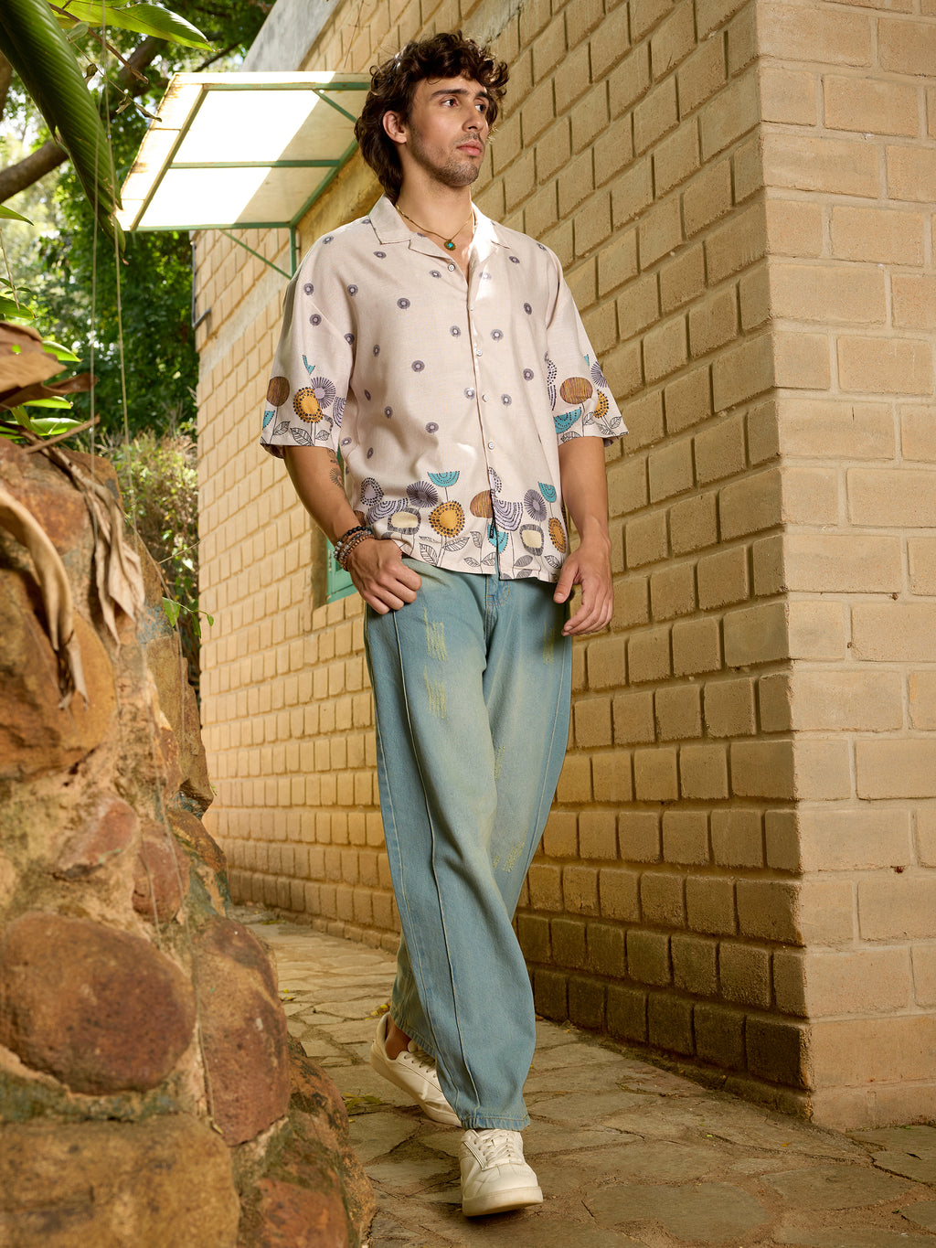 CAHOOT Men's Multicolour Printed Shirt - view 5