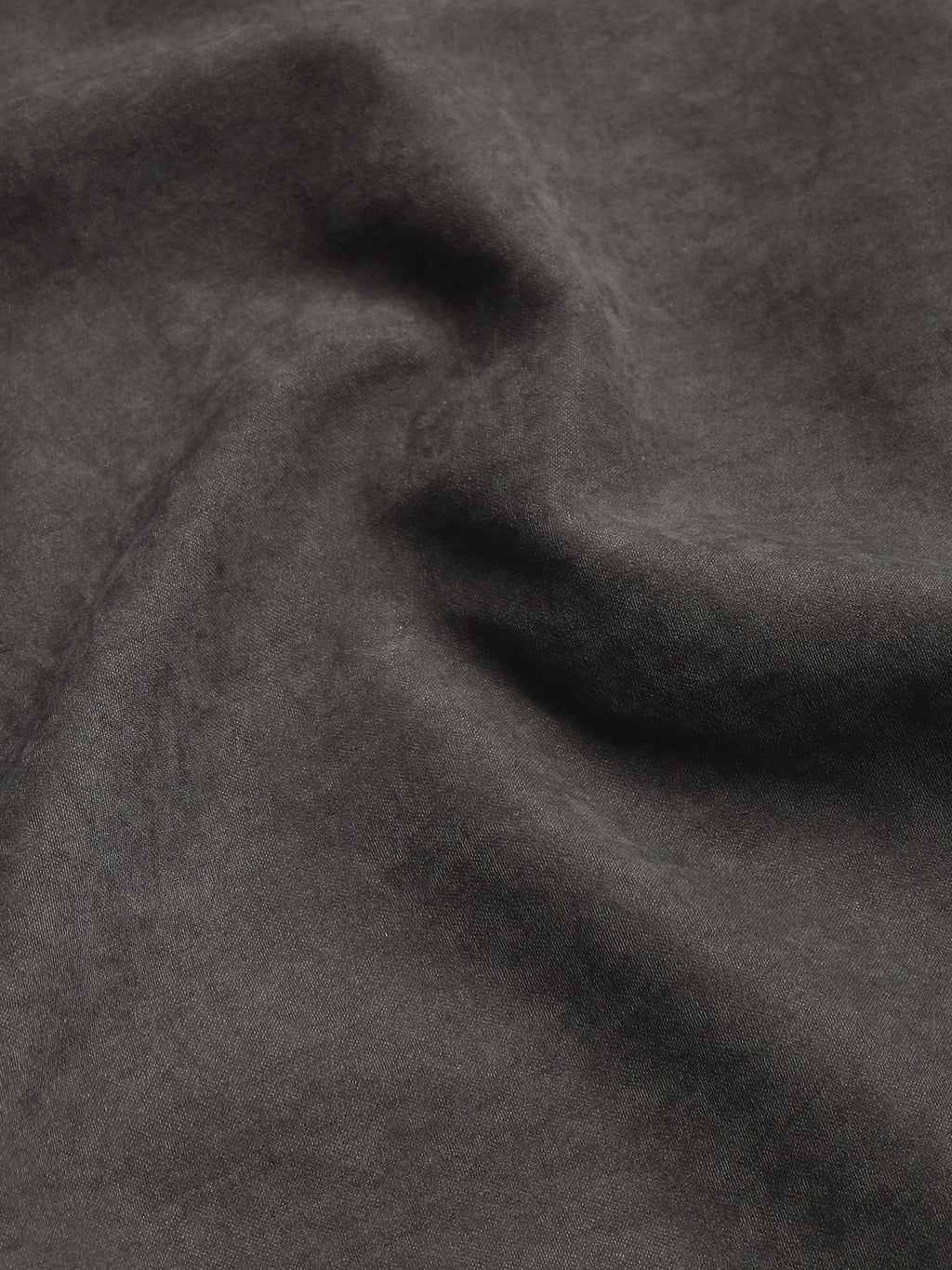CAHOOT Grey Suede-Finish Shirt With Twin Flap Pockets - view 7