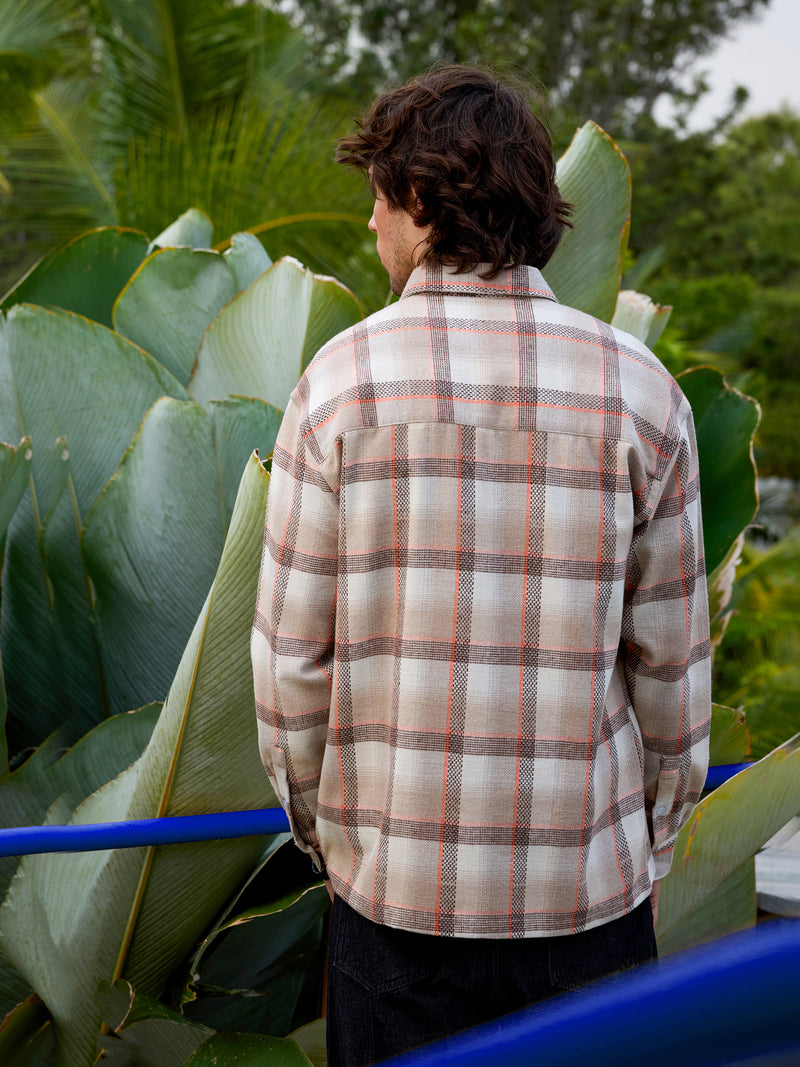 CAHOOT Men's Beige Checks Shirt - view 4