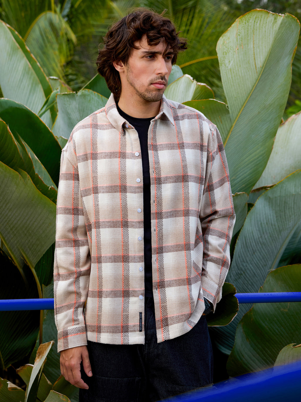 CAHOOT Men's Beige Checks Shirt - view 7