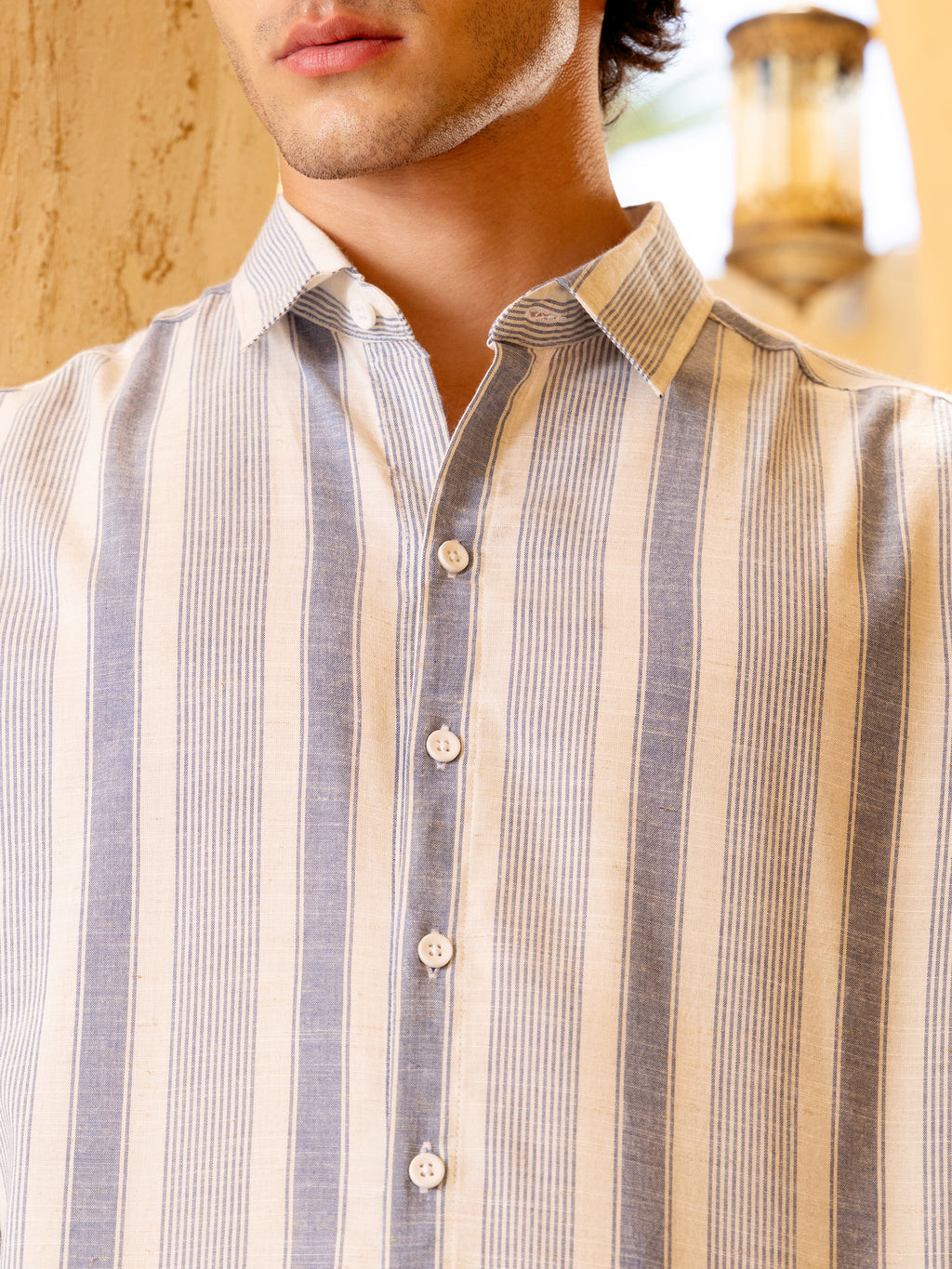 Yarn Dyed Stripes Regular Fit Shirt