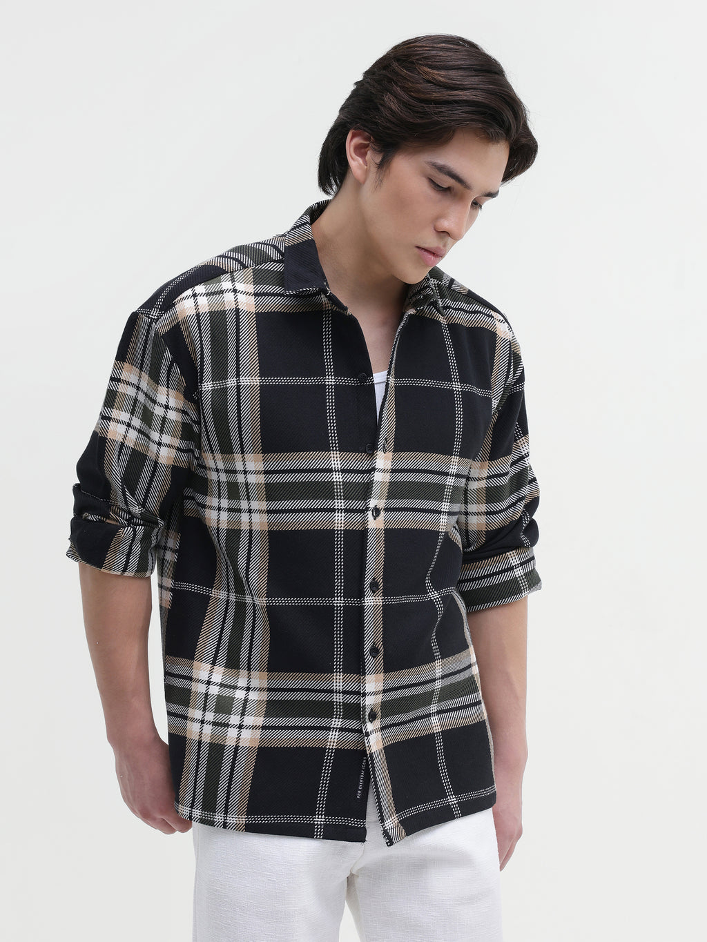 Yarn Dyed checks Regular Fit Shirt