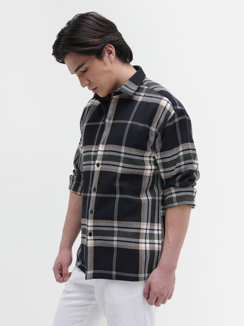 Yarn Dyed checks Regular Fit Shirt