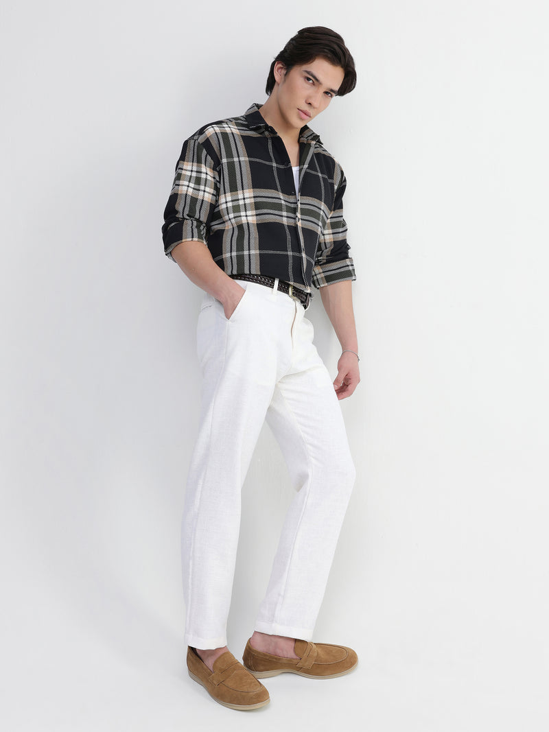 Yarn Dyed checks Regular Fit Shirt