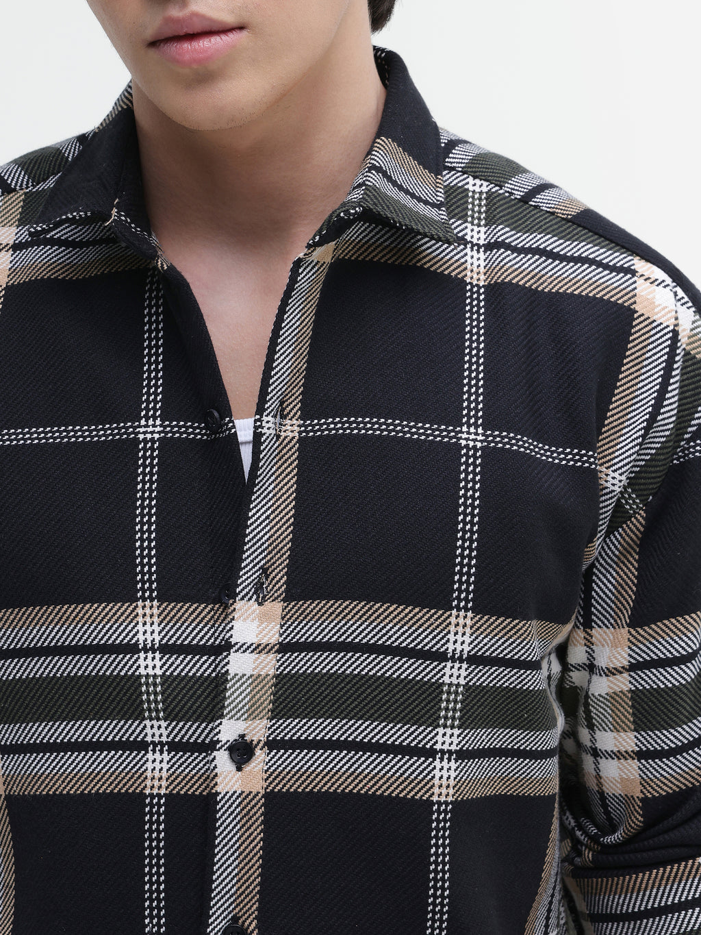 Yarn Dyed checks Regular Fit Shirt