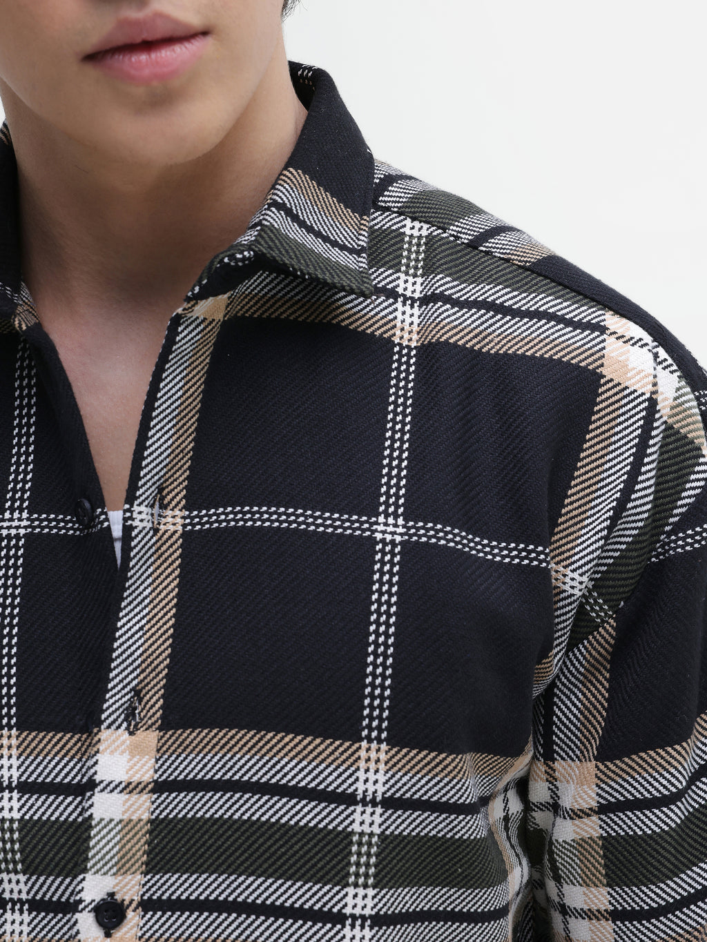 Yarn Dyed checks Regular Fit Shirt