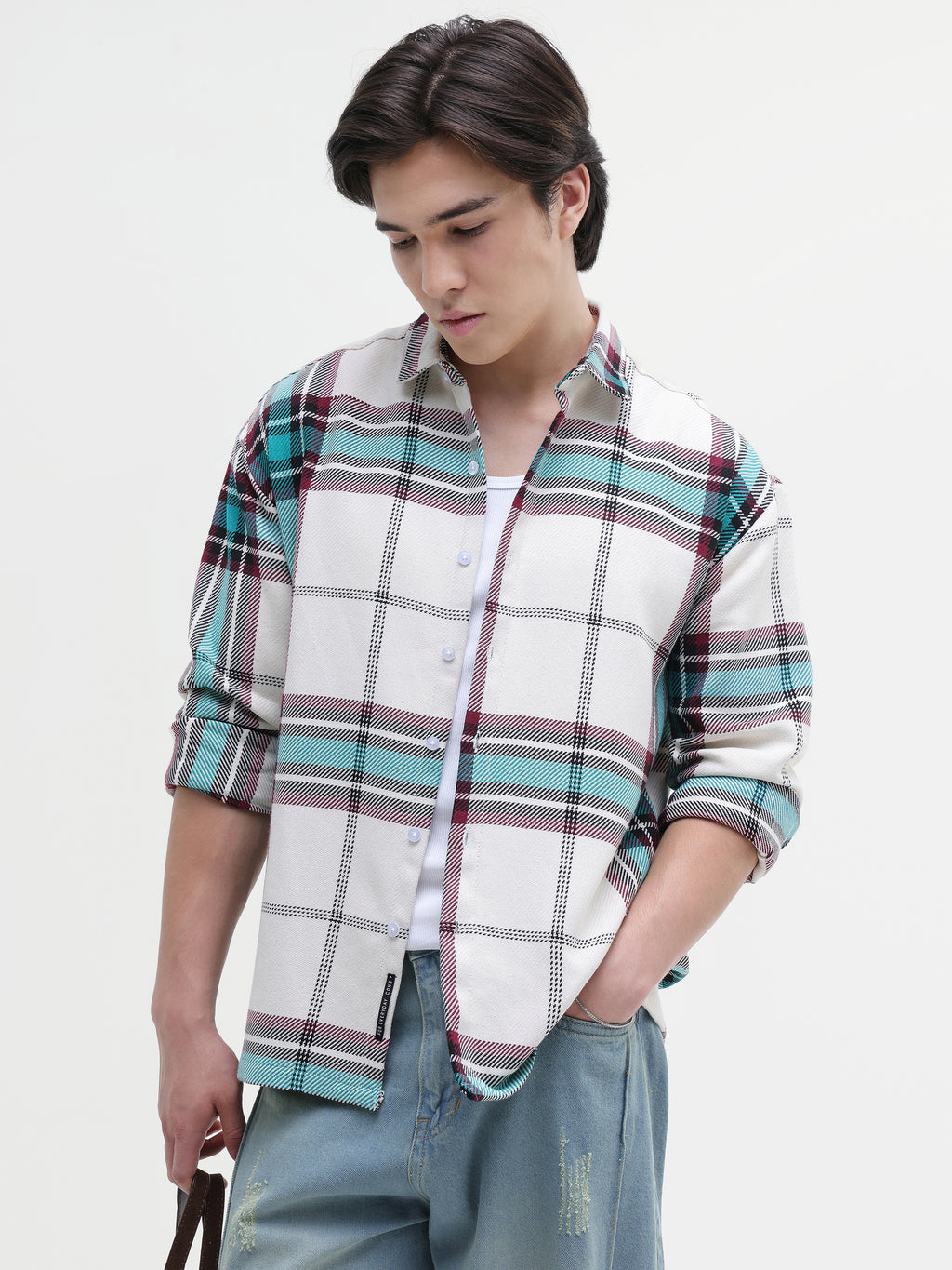 Yarn Dyed checks Regular Fit Shirt