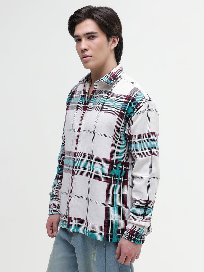 Yarn Dyed checks Regular Fit Shirt