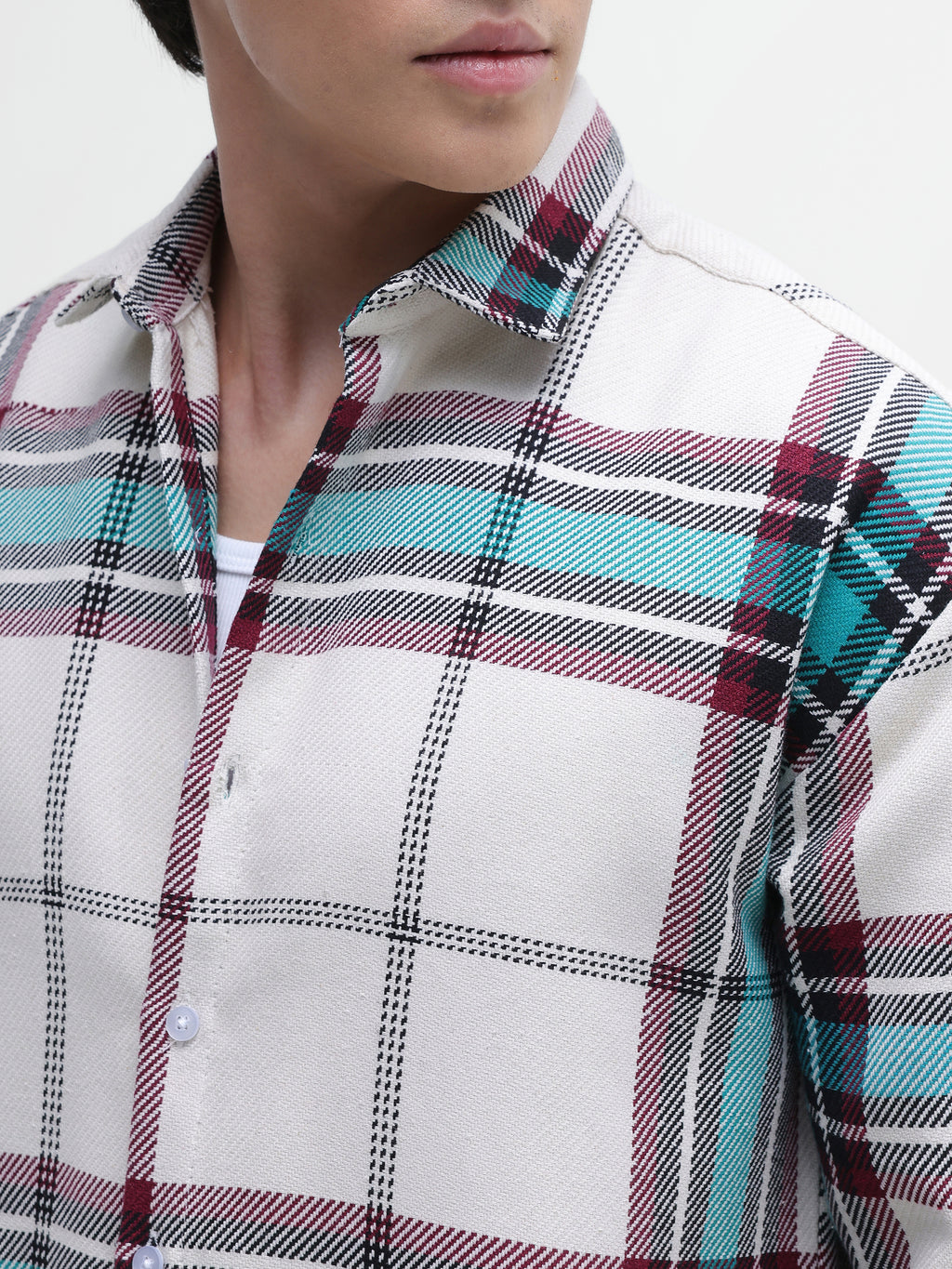 Yarn Dyed checks Regular Fit Shirt