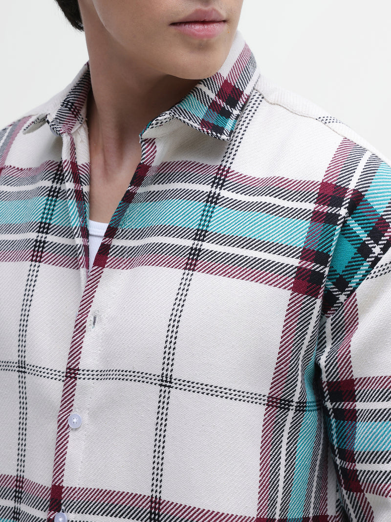 Yarn Dyed checks Regular Fit Shirt
