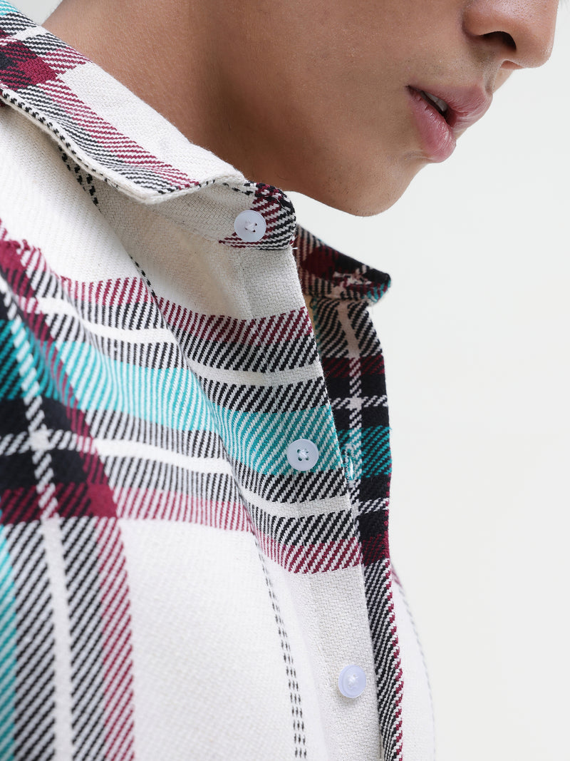 Yarn Dyed checks Regular Fit Shirt