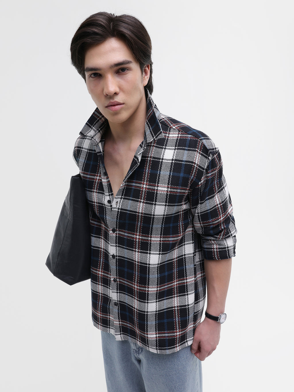 Yarn Dyed checks Regular Fit Shirt