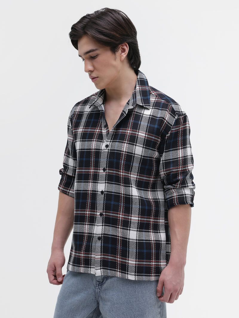 Yarn Dyed checks Regular Fit Shirt