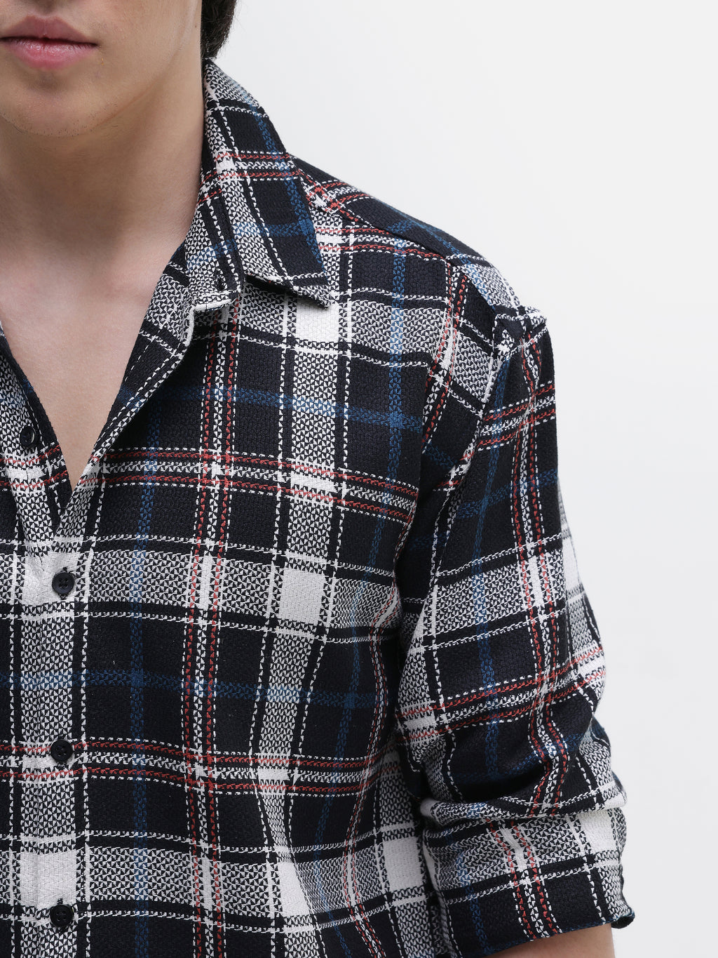 Yarn Dyed checks Regular Fit Shirt