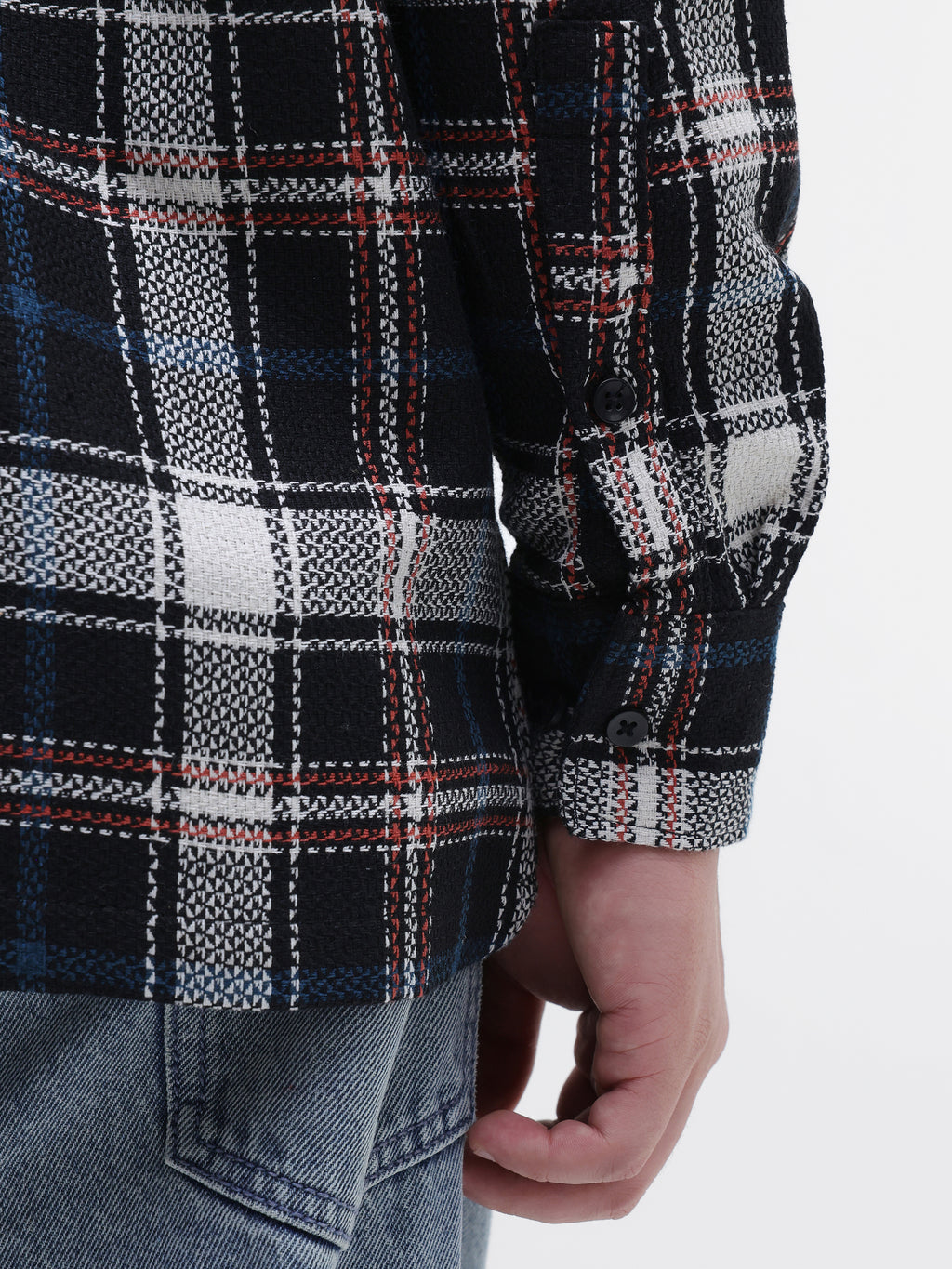 Yarn Dyed checks Regular Fit Shirt