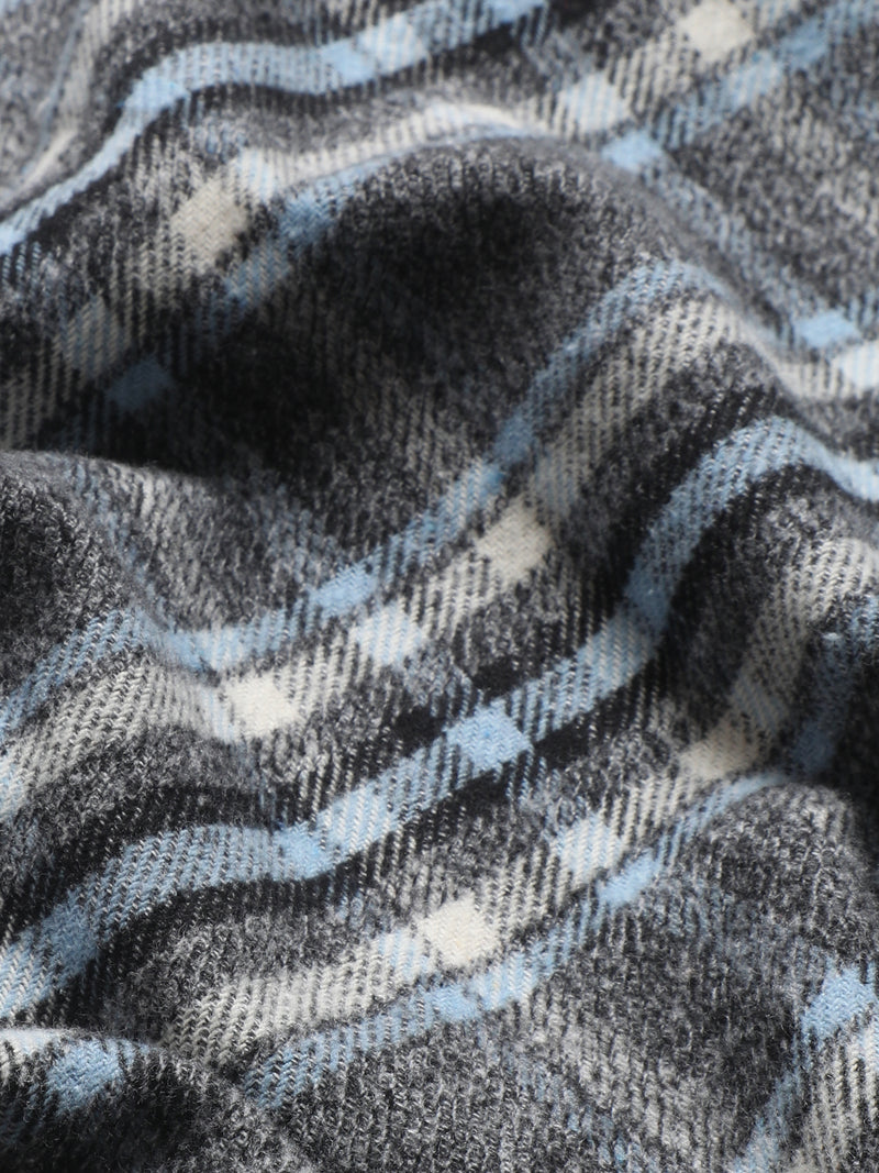 CAHOOT Men's Charcoal Checked Shirt - view 7