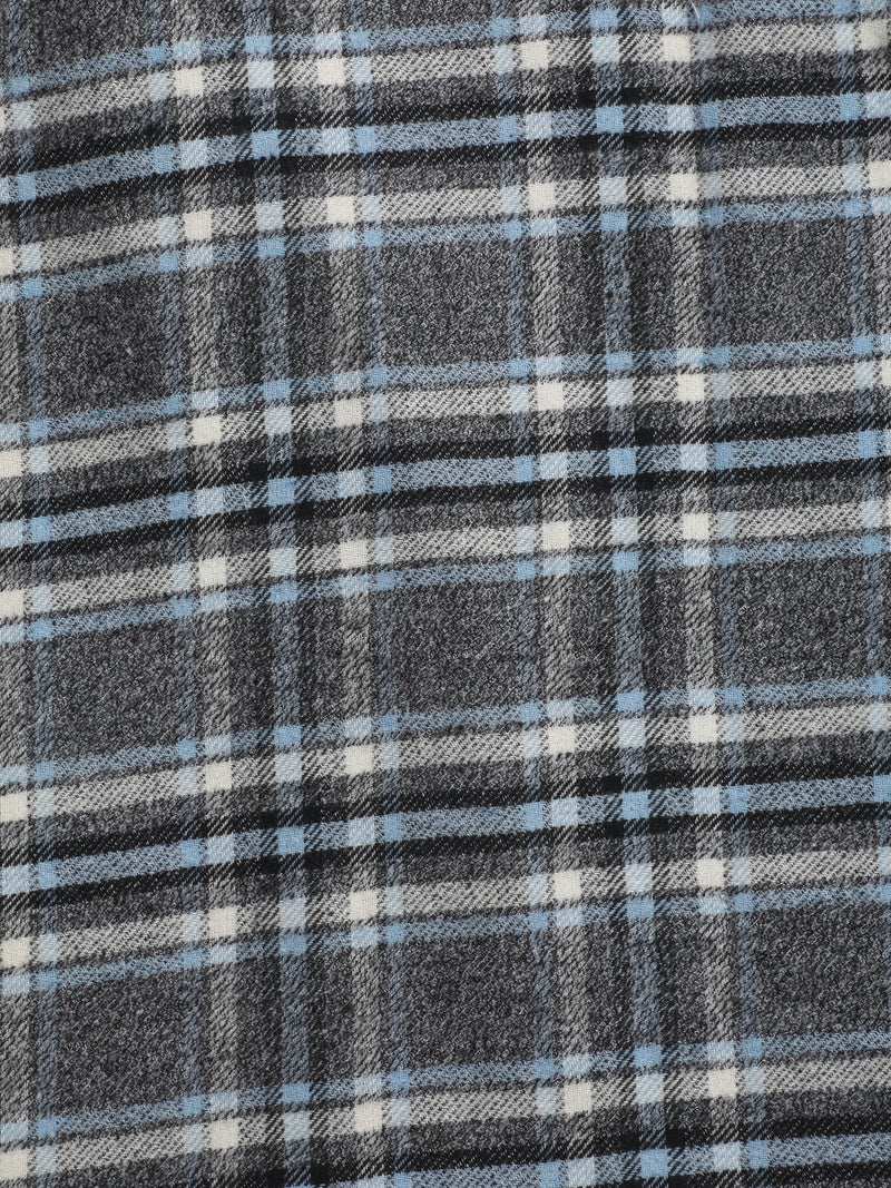 CAHOOT Men's Charcoal Checked Shirt - view 8
