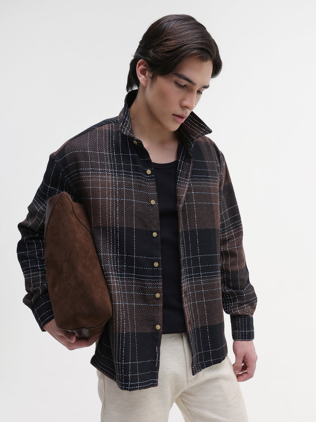 Yarn Dyed checks Regular Fit Shirt