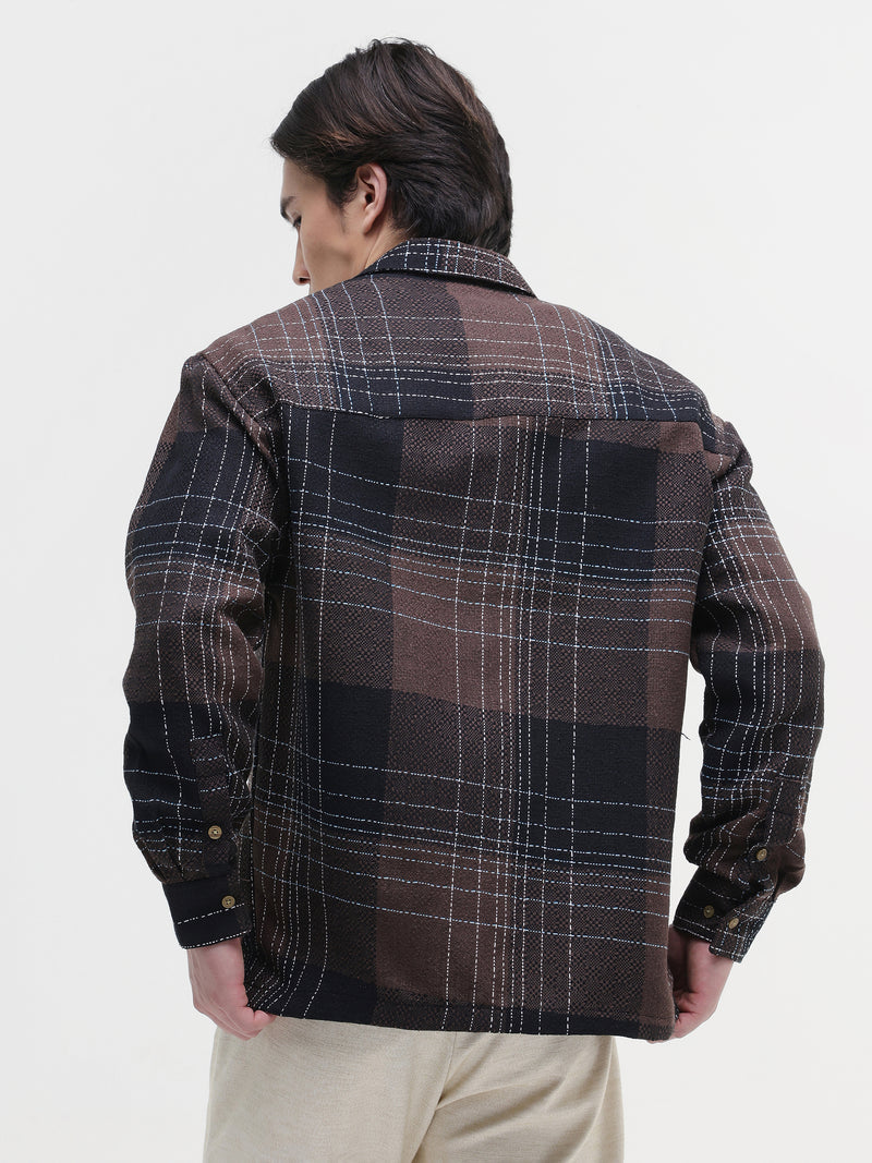 Yarn Dyed checks Regular Fit Shirt
