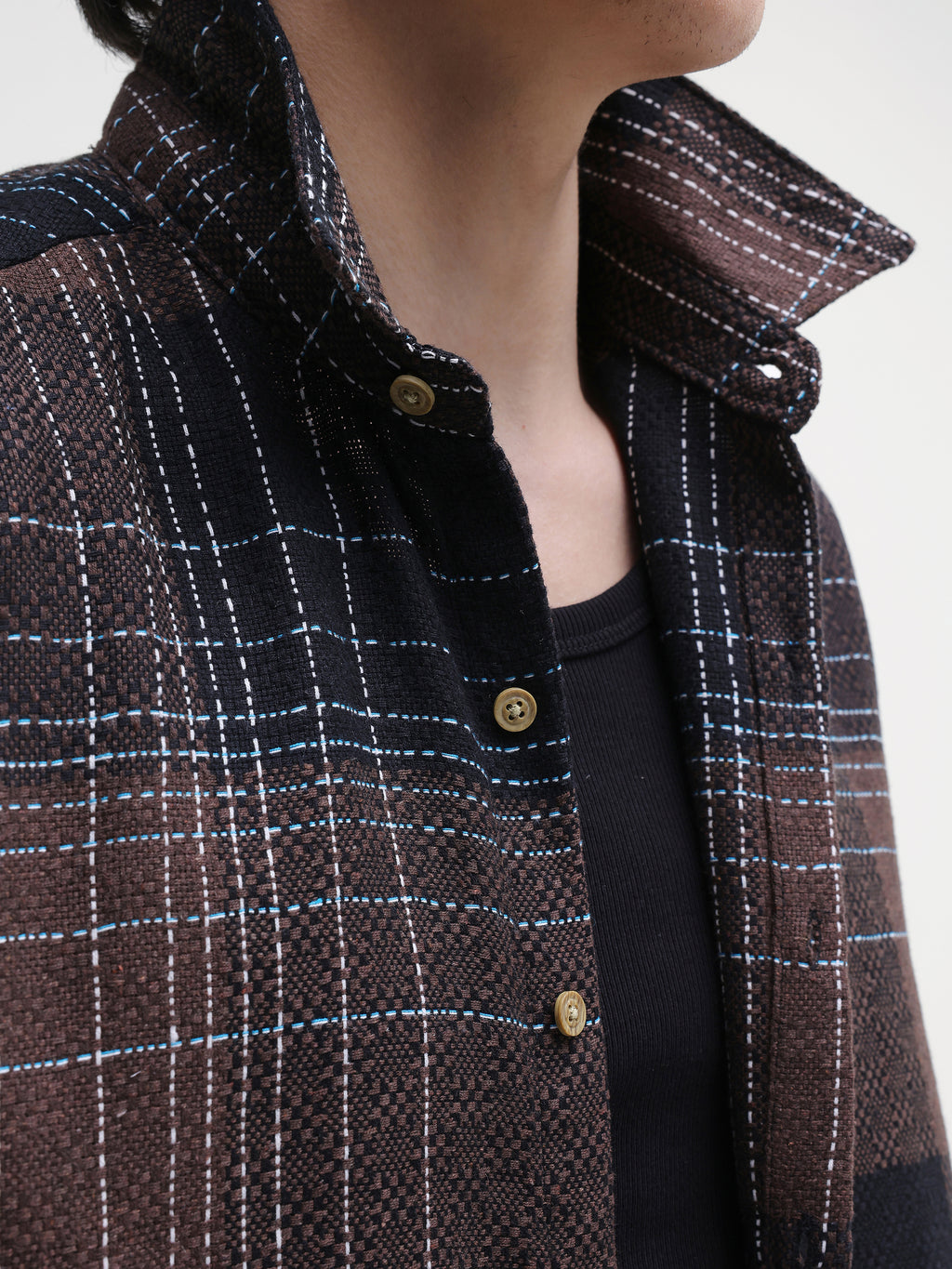 Yarn Dyed checks Regular Fit Shirt