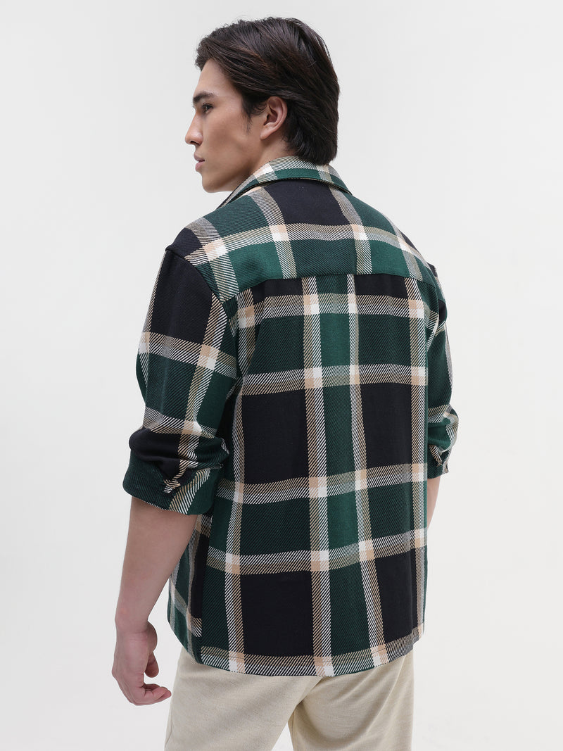 Yarn Dyed checks Relaxed Fit Shirt