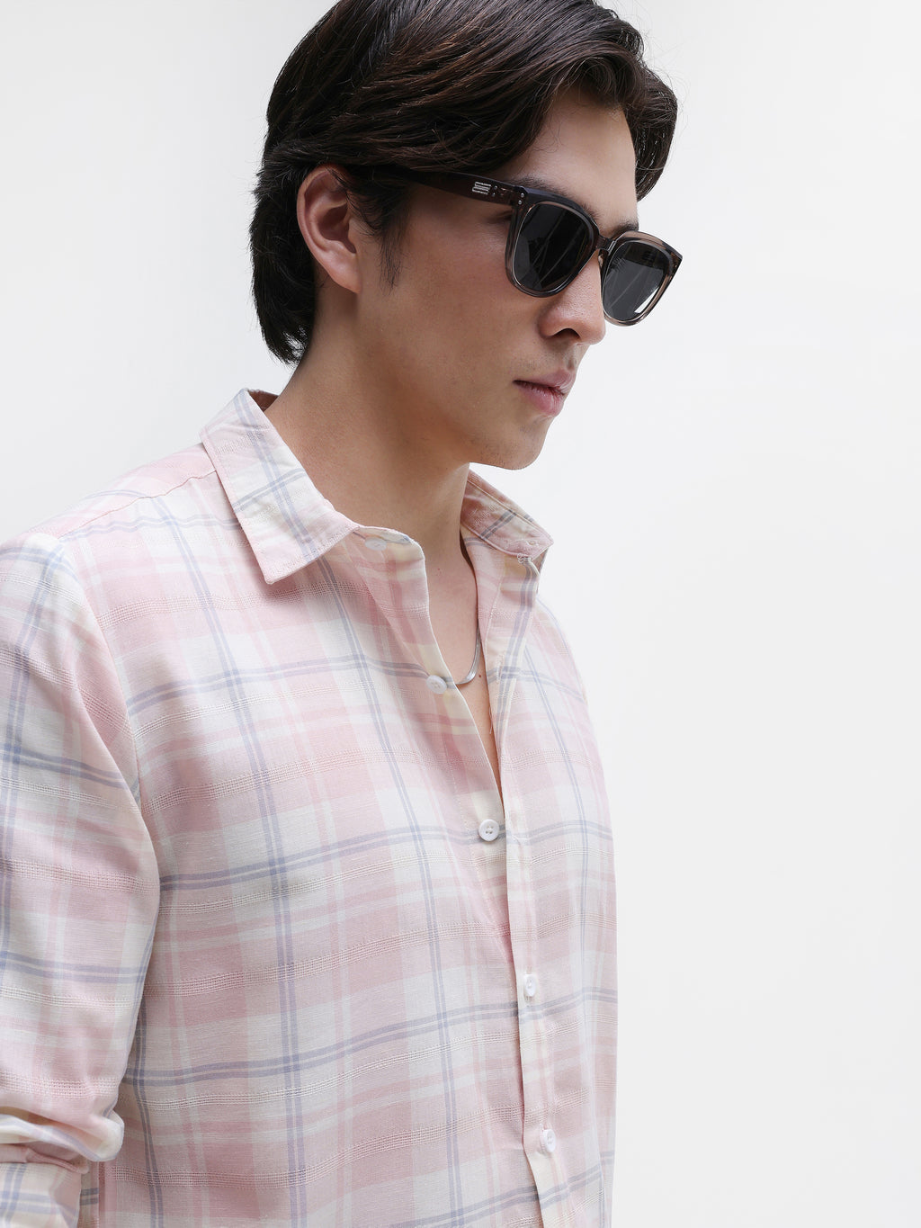 Yarn Dyed checks Regular Fit Shirt
