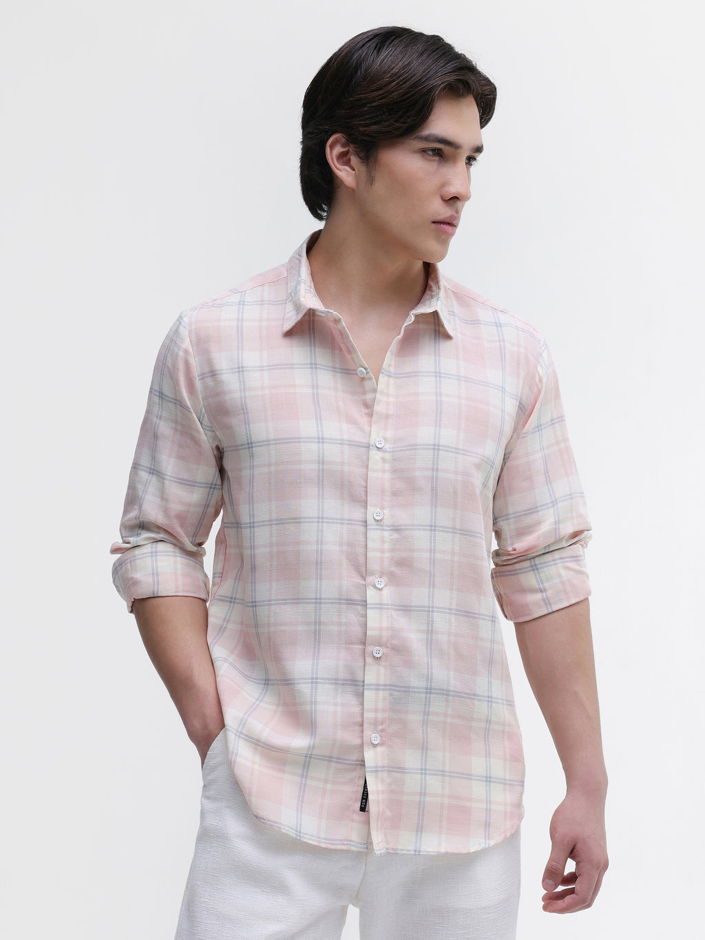 Yarn Dyed checks Regular Fit Shirt